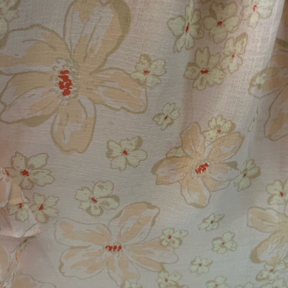 Free People Cherry Blossom Sheer Bright Floral Blouse
(Oversized small) - Picture 2 of 5